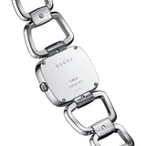 Gucci G Gucci Black Dial Silver Steel Strap Watch For Women - YA125510 Buy Now By Gucci