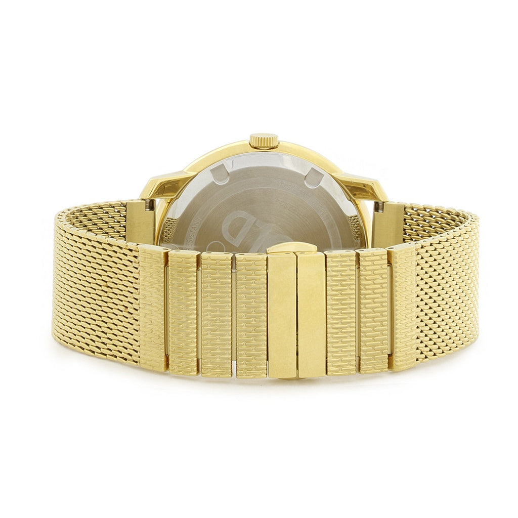 Movado Bold Diamonds Gold Dial Gold Mesh Bracelet Watch For Men - 3600460 Buy Now By Movado