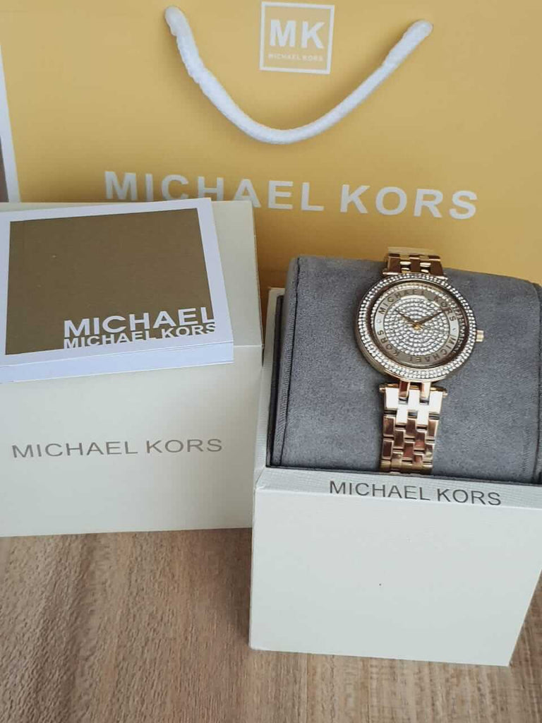 Michael Kors Darci Gold Dial Gold Steel Strap Watch for Women - MK3445 Buy Now By Michael Kors