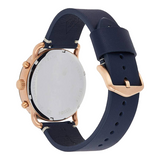 Fossil The Commuter Blue Dial Blue Leather Strap Watch for Men - FS5404 Buy Now By Fossil