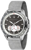 Maserati Traguardo Chronograph Black Dial Silver Mesh Bracelet Watch For Men - R8873612008 Buy Now By Maserati