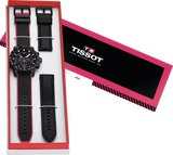 Tissot Supersport Chrono Giro D'Italia Black Dial Black Nylon Strap Watch for Men - T125.617.37.051.00 Buy Now By Tissot