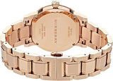 Burberry The City White Dial Rose Gold Steel Strap Watch for Women - BU9204 Buy Now By Burberry