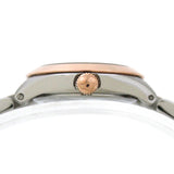 Marc Jacobs Peeker Silver Dial Two Tone Steel Strap Watch for Women - MBM3375 Buy Now By Marc Jacobs