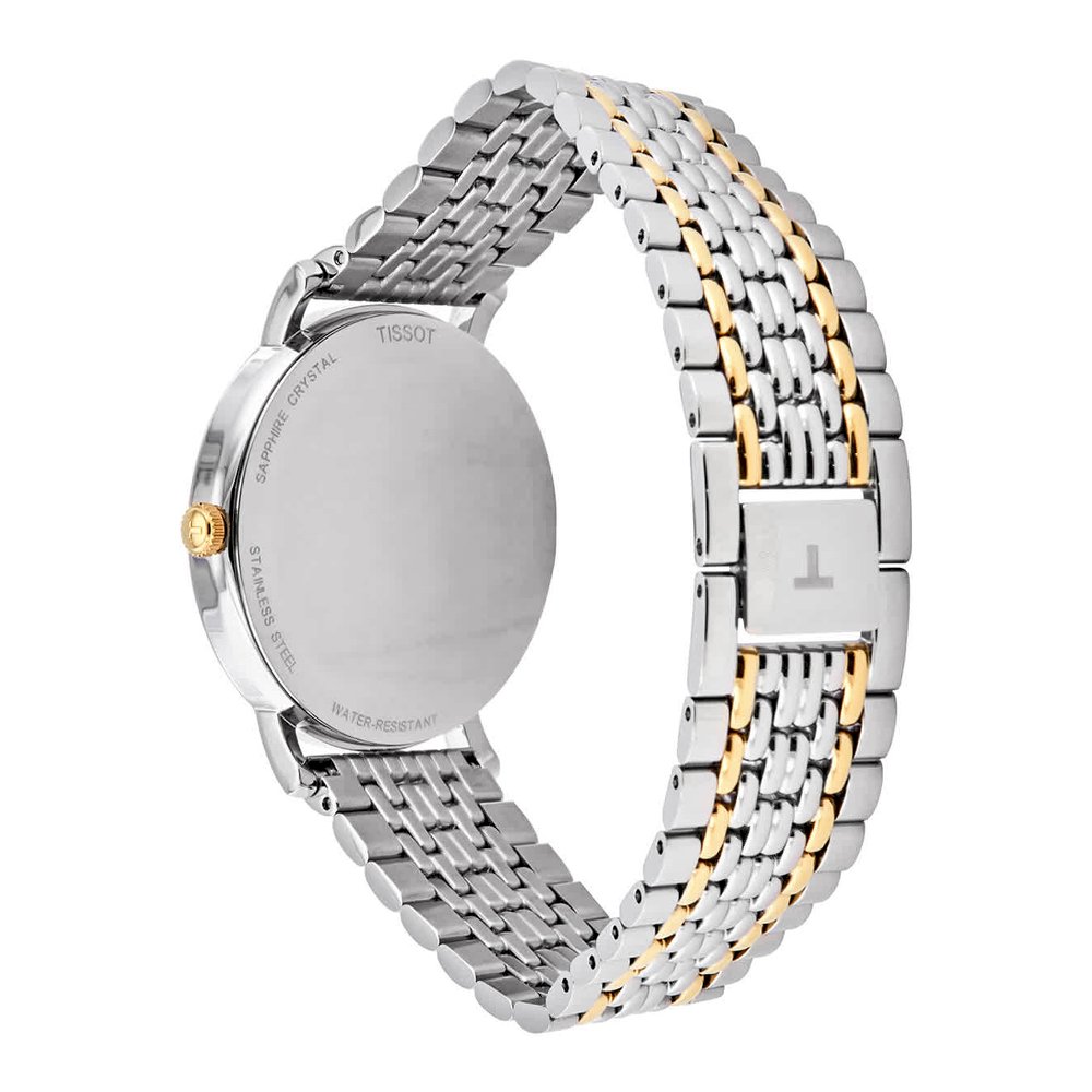 Tissot Everytime Medium White Dial Two Tone Mesh Bracelet Watch For Men - T109.410.22.033.00 Buy Now By Tissot
