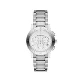 Burberry City Chronograph White Dial Silver Steel Strap Watch For Women - BU9700 Buy Now By Burberry