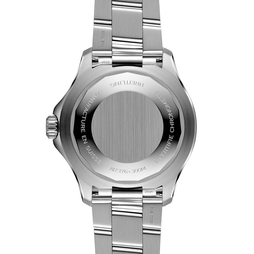 Breitling Superocean Automatic 44mm Black Dial Silver Steel Strap Watch for for Men - A17376211B1A1 Buy Now By Breitling