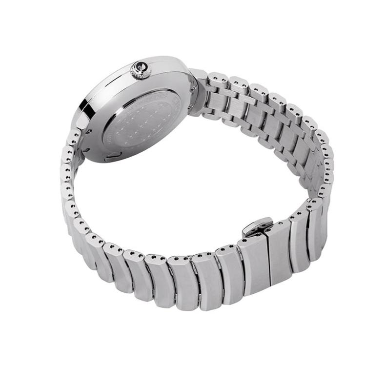 Swarovski Lovely Crystal Black Dial Silver Steel Strap Watch for Women - 1160305 Buy Now By Swarovski