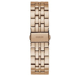 Guess Glitz Multi Function Diamonds Pink Dial Rose Gold Steel Strap Watch for Women - GW0320L6 Buy Now By Guess