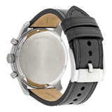 Fossil Pilot Chronograph Sky Blue Dial Black Leather Strap Watch for Men - FS5162 Buy Now By Fossil