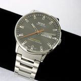 Mido Commander II Automatic Chronometer Grey Dial Silver Steel Strap Watch For Men - M021.431.11.061.01 Buy Now By Mido