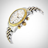 Michael Kors Lexington Silver Dial Two Tone Steel Strap Watch for Women - MK5955 Buy Now By Michael Kors