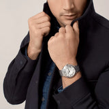 Cartier Ballon Bleu De Cartier Silver Dial Silver Steel Strap Watch for Men - WSBB0049 Buy Now By Cartier