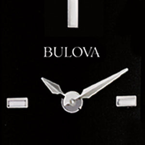 Bulova Classic Collection Black Dial Silver Steel Strap Watch for Women - 96L138 Buy Now By Bulova