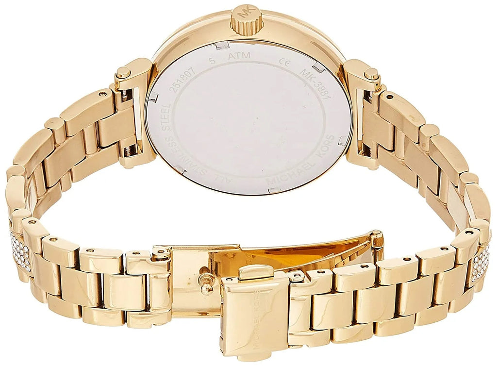 Michael Kors Sofie Quartz Gold Dial Gold Steel Strap Watch For Women - MK3881 Buy Now By Michael Kors