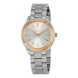 Michael Kors Mini Slim Runway Silver Dial Silver Steel Strap Watch for Women - MK3514 Buy Now By Michael Kors