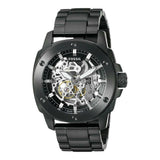Fossil Modern Machine Automatic Silver Dial Black Steel Strap Watch for Men - ME3080 Buy Now By Fossil