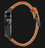 Hugo Boss Aeroliner Maxx Chronograph Black Dial Brown Leather Strap Watch For Men - 1513082 Buy Now By Hugo Boss