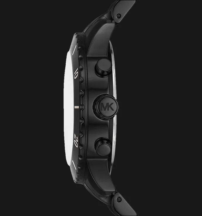 Michael Kors Cunningham Chronograph Black Dial Black Steel Strap Watch For Men - MK8965 Buy Now By Michael Kors