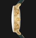 Fossil Neutra Chronograph Green Dial Green Leather Strap Watch for Women - ES5239 Buy Now By Fossil