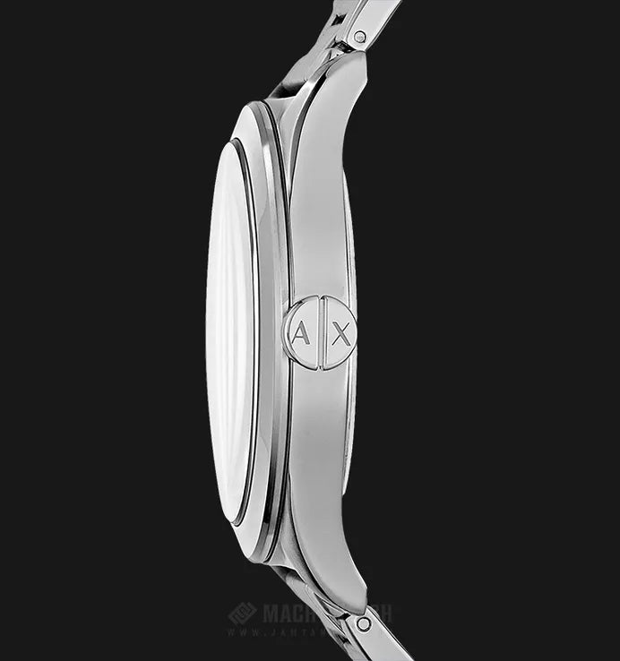 Armani Exchange Nico Analog Black Dial Silver Steel Strap Watch For Men - AX2320 Buy Now By Armani Exchange