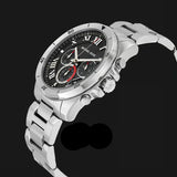 Michael Kors Brecken Chronograph Quartz Black Dial Silver Steel Strap Watch For Men - MK8438 Buy Now By Michael Kors