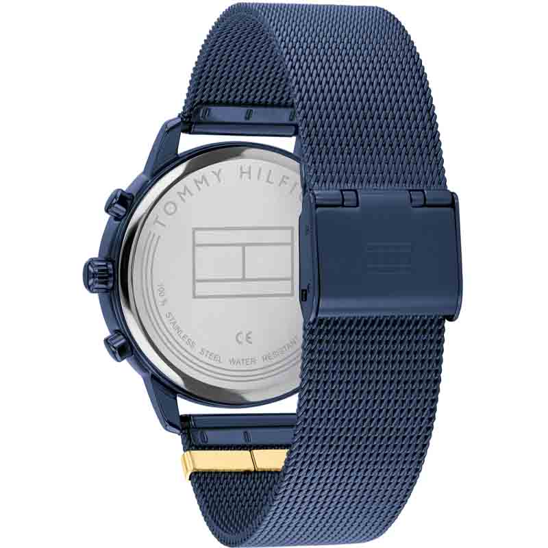 Tommy Hilfiger Blake Quartz Blue Dial Blue Mesh Bracelet Watch for Men - 1782305 Buy Now By Tommy Hilfiger
