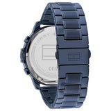 Tommy Hilfiger Luca Chronograph Grey Dial Blue Steel Strap Watch For Men - 1710493 Buy Now By Tommy Hilfiger
