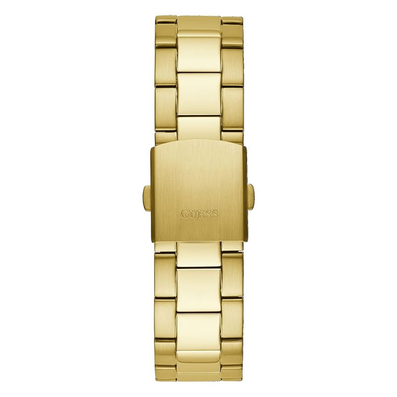 Guess Analog Chronograph Gold Dial Gold Steel Strap Watch for Men - GW0329G3 Buy Now By Guess
