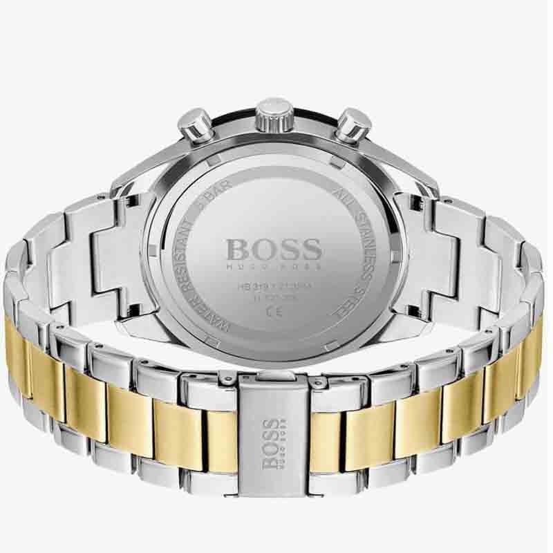 Hugo Boss Santiago Green Dial Two Tone Steel Strap Watch for Men - 1513872 Buy Now By Hugo Boss