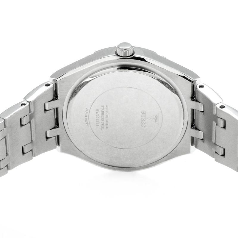 Guess Cosmo Diamonds Silver Dial Silver Steel Strap Watch For Women - GW0033L1 Buy Now By Guess