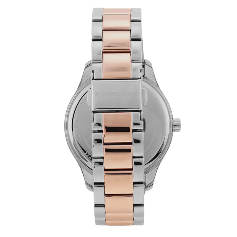 Michael Kors Pyper Quartz White Dial Two Tone Steel Strap Watch For Women - MK4667 Buy Now By Michael Kors