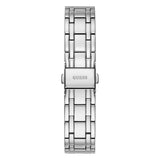 Guess Crystalline Diamonds Black Dial Silver Steel Strap Watch for Women - GW0114L1 Buy Now By Guess