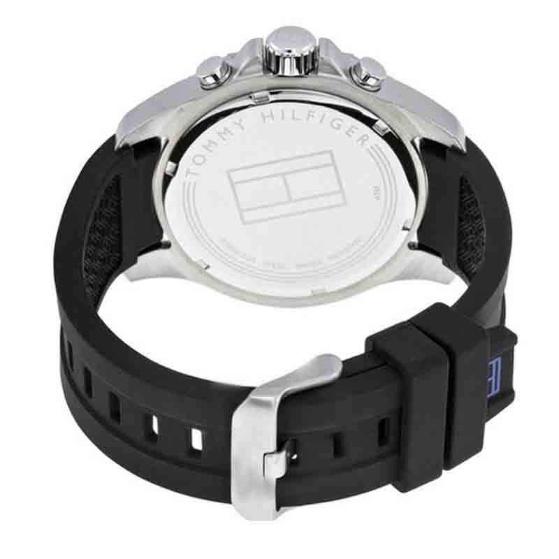 Tommy Hilfiger Sport Multifunction Black Dial Black Rubber Strap Watch for Men - 1791143 Buy Now By Tommy Hilfiger