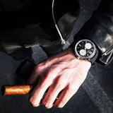 Hugo Boss Companion Black Dial Black Leather Strap Watch for Men - 1513543 Buy Now By Hugo Boss