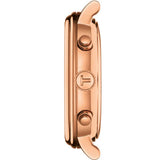 Tissot Carson Premium Chronograph Silver Dial Brown Leather Strap Watch For Men - T122.417.36.033.00 Buy Now By Tissot