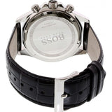 Hugo Boss Ikon Blue Dial Black Leather Strap Watch for Men - 1513176 Buy Now By Hugo Boss
