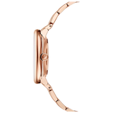 Swarovski Crystalline Chic Analog Black Dial Rose Gold Steel Strap Watch for Women - 5544587 Buy Now By Swarovski