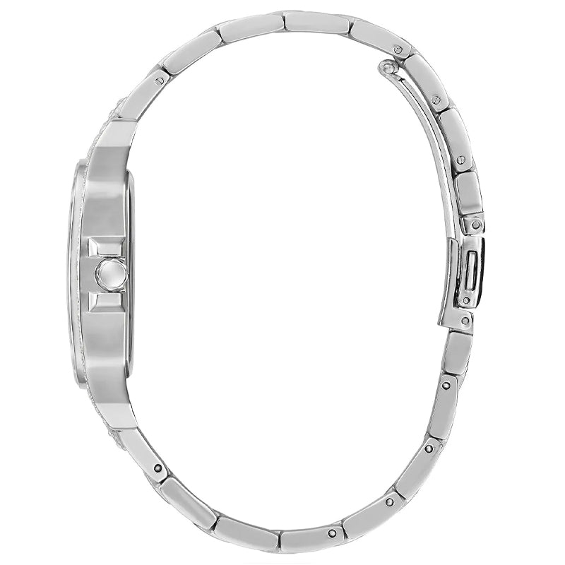 Guess Deco Multifunction Quartz Silver Dial Silver Steel Strap Watch For Women - GW0472L1 Buy Now By Guess