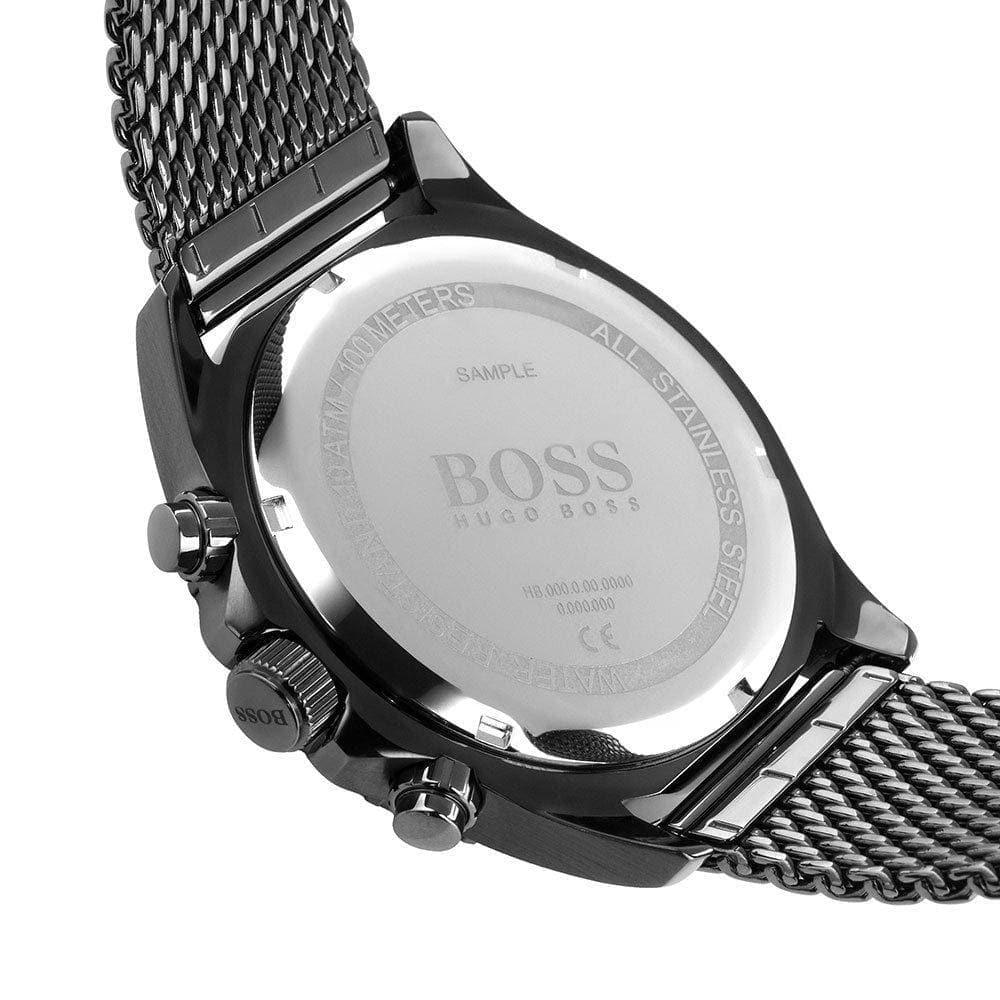 Hugo Boss Ocean Edition Blue Dial Black Mesh Bracelet Watch for Men - 1513702 Buy Now By Hugo Boss