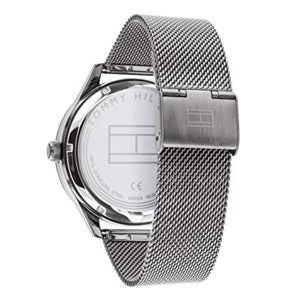 Tommy Hilfiger Harrison Quartz Grey Dial Silver Mesh Bracelet Watch for Men - 1790877 Buy Now By Tommy Hilfiger