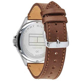 Tommy Hilfiger Multi Function Quartz White Dial Brown Leather Strap Watch for Men - 1791614 Buy Now By Tommy Hilfiger