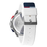 Tommy Hilfiger Digital Silver Dial White Silicone Strap Watch For Men - 1791764 Buy Now By Tommy Hilfiger