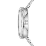 Emporio Armani Rosa Diamonds Mother of Pearl Blue Dial Silver Mesh Bracelet Watch For Women - AR11380 Buy Now By Emporio Armani