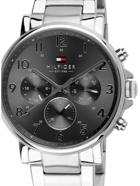 Tommy Hilfiger Chronograph Grey Dial Silver Steel Strap Watch for Men - 1710382 Buy Now By Tommy Hilfiger