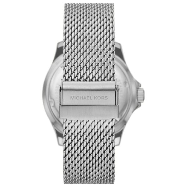 Michael Kors Everest Quartz Blue Dial Silver Mesh Bracelet Watch For Men - MK9082 Buy Now By Michael Kors