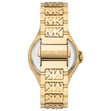 Michael Kors Lennox Three-Hand Gold Dial Gold Steel Strap Watch For Women - MK7339 Buy Now By Michael Kors