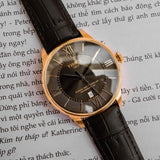 Tissot Chemin des Tourelles Powermatic 80 Brown Dial Brown Leather Strap Watch for Men - T099.407.36.448.00 Buy Now By Tissot