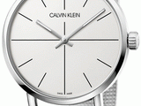 Calvin Klein Even Silver Dial Black Leather Strap Watch for Men - K7B211CY Buy Now By Calvin Klein