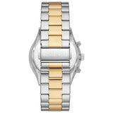 Michael Kors Slim Runway Chronograph White Dial Two Tone Steel Strap Watch For Women - MK8986 Buy Now By Michael Kors